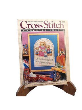 Better Homes & Gardens Cross Stitch & Country Crafts Magazine March/April 1989